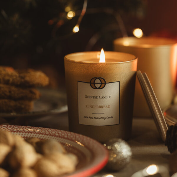 Φυσικό Κερί Σόγιας Gingerbread 250ml